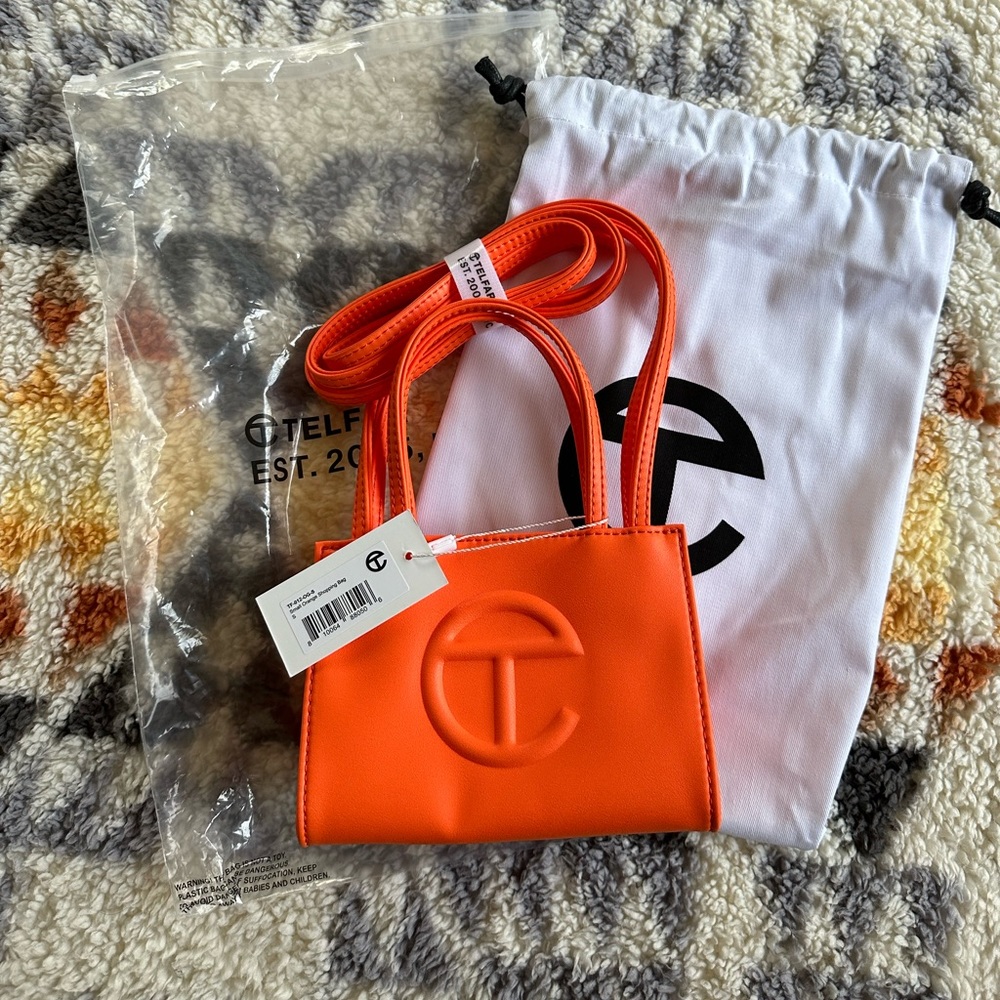 Telfar Small Shopping Bag - Orange